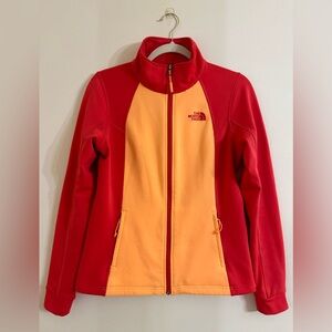 The North Face Red & Orange Momentum Jacket Size S